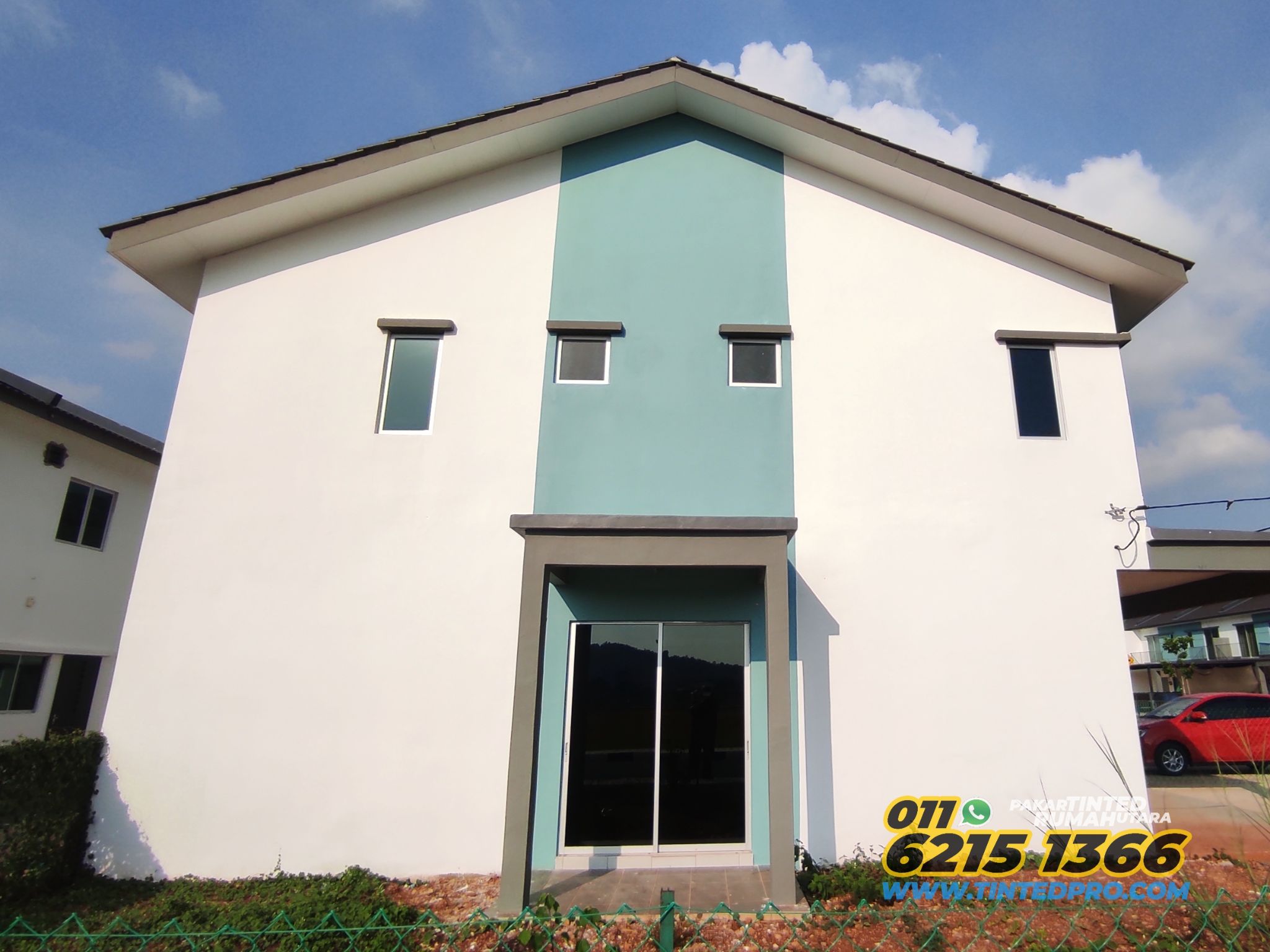 Pemasangan tinted rumah di Taman Arowana (Scientex), Sungai Petani, Kedah