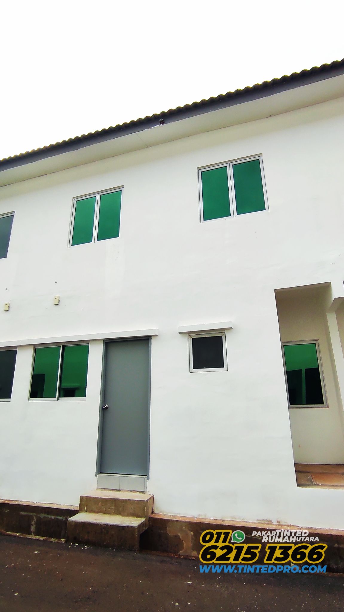 Pemasangan tinted rumah di Taman Arowana (Scientex), Sungai Petani, Kedah