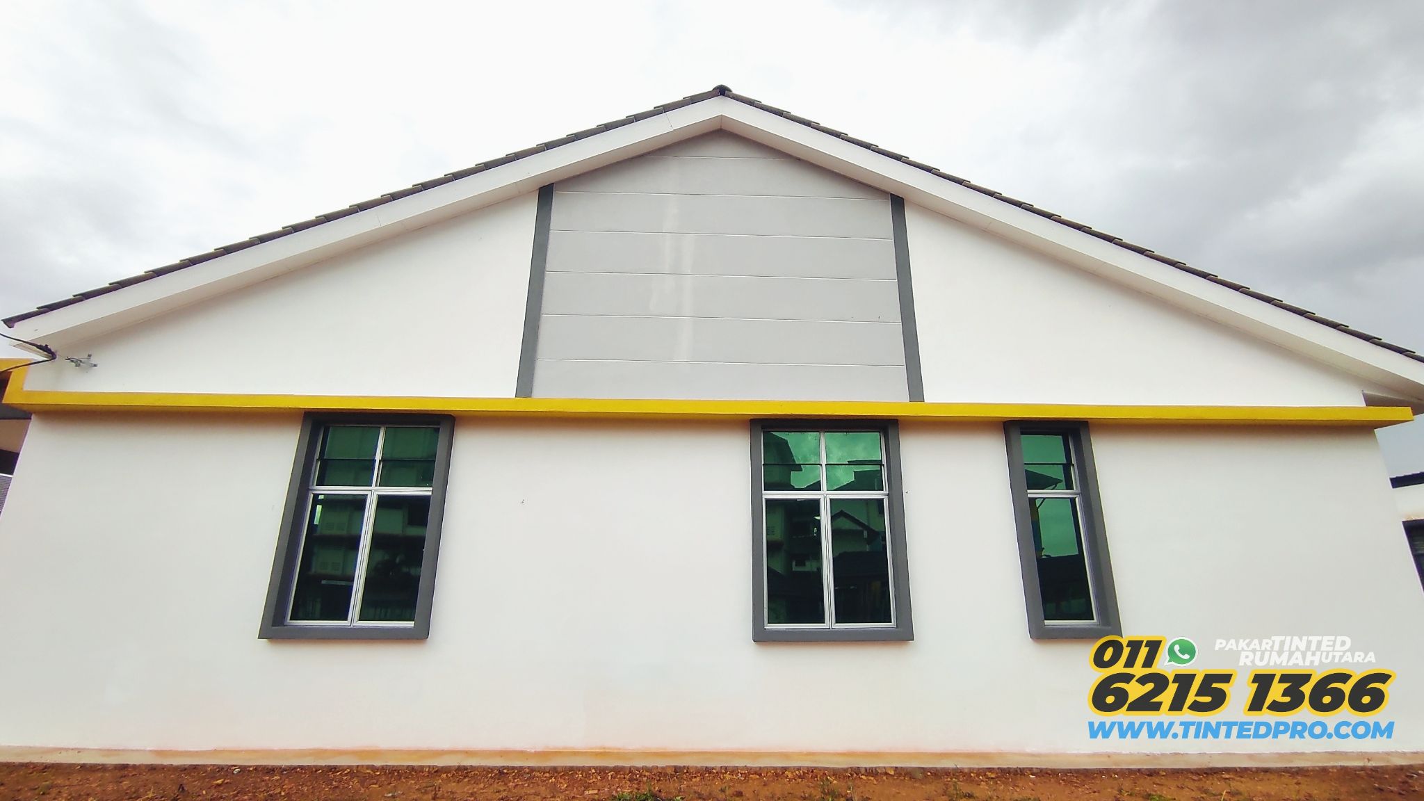 Pemasangan tinted rumah di Taman Bayu Pelangi, Sungai Petani, Kedah