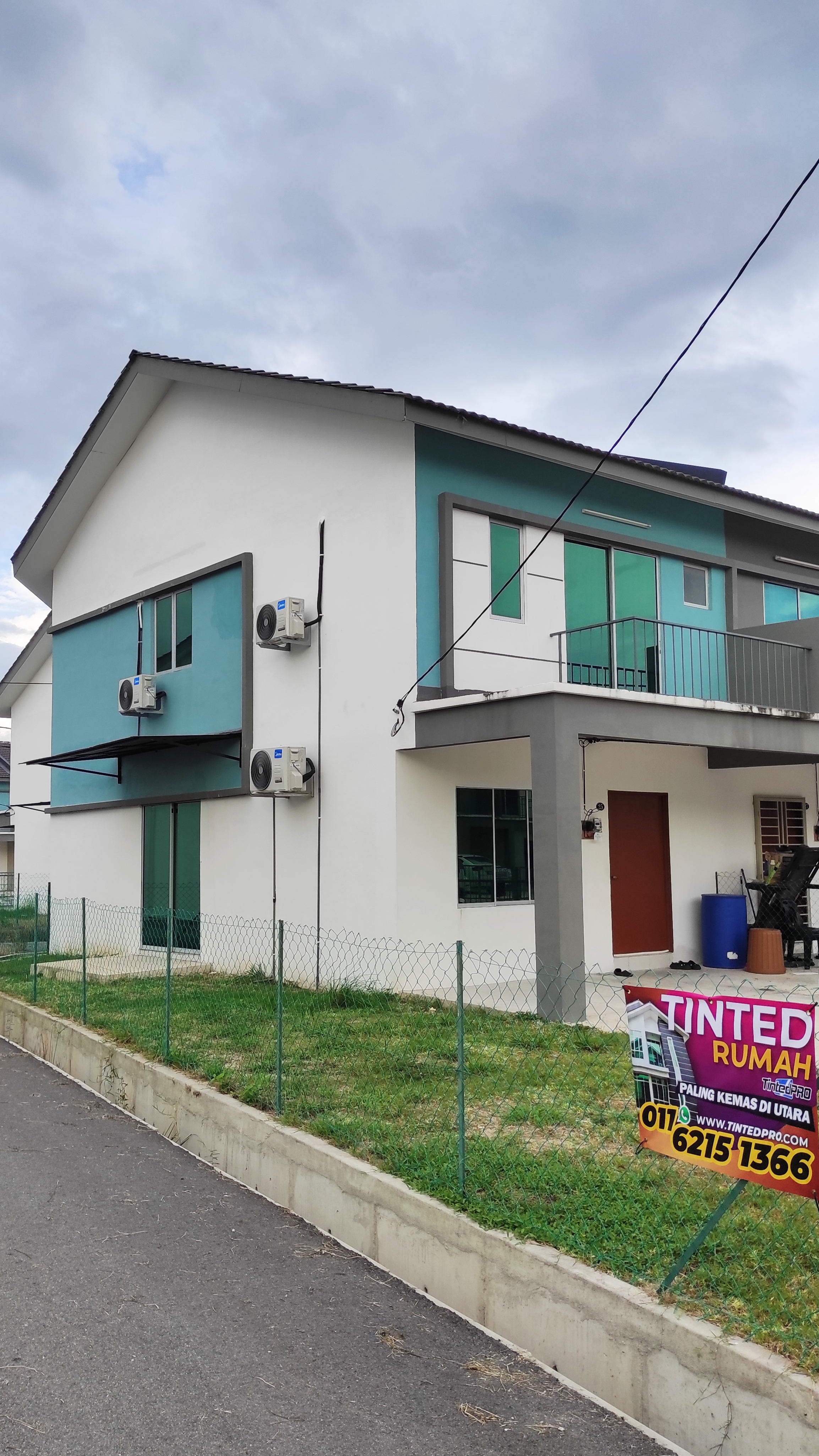 Pemasangan tinted rumah di Taman Tasek Gelugor Utama, Tasek Gelugor, Pulau Pinang