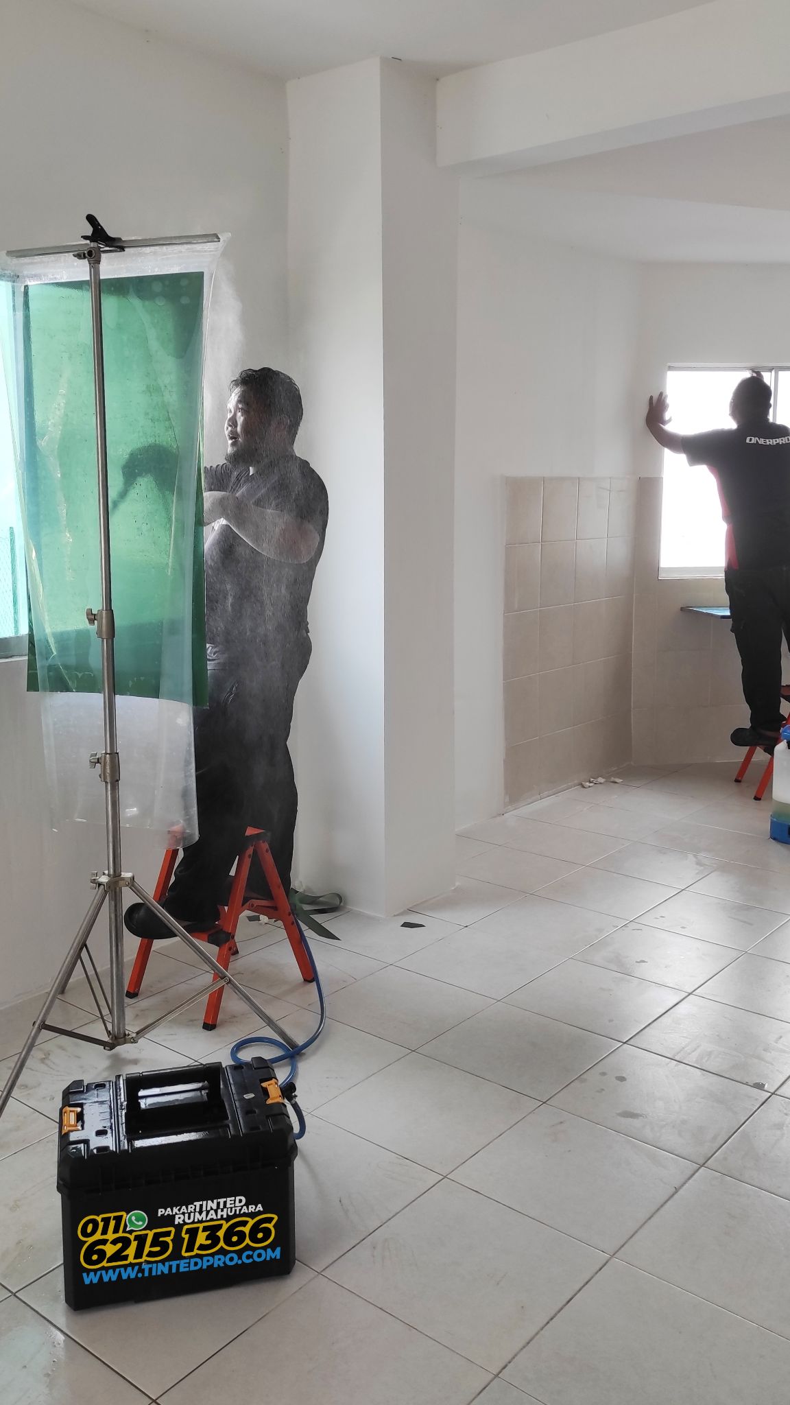 Tinted rumah Taman Tasek Gelugor Utama, Pulau Pinang