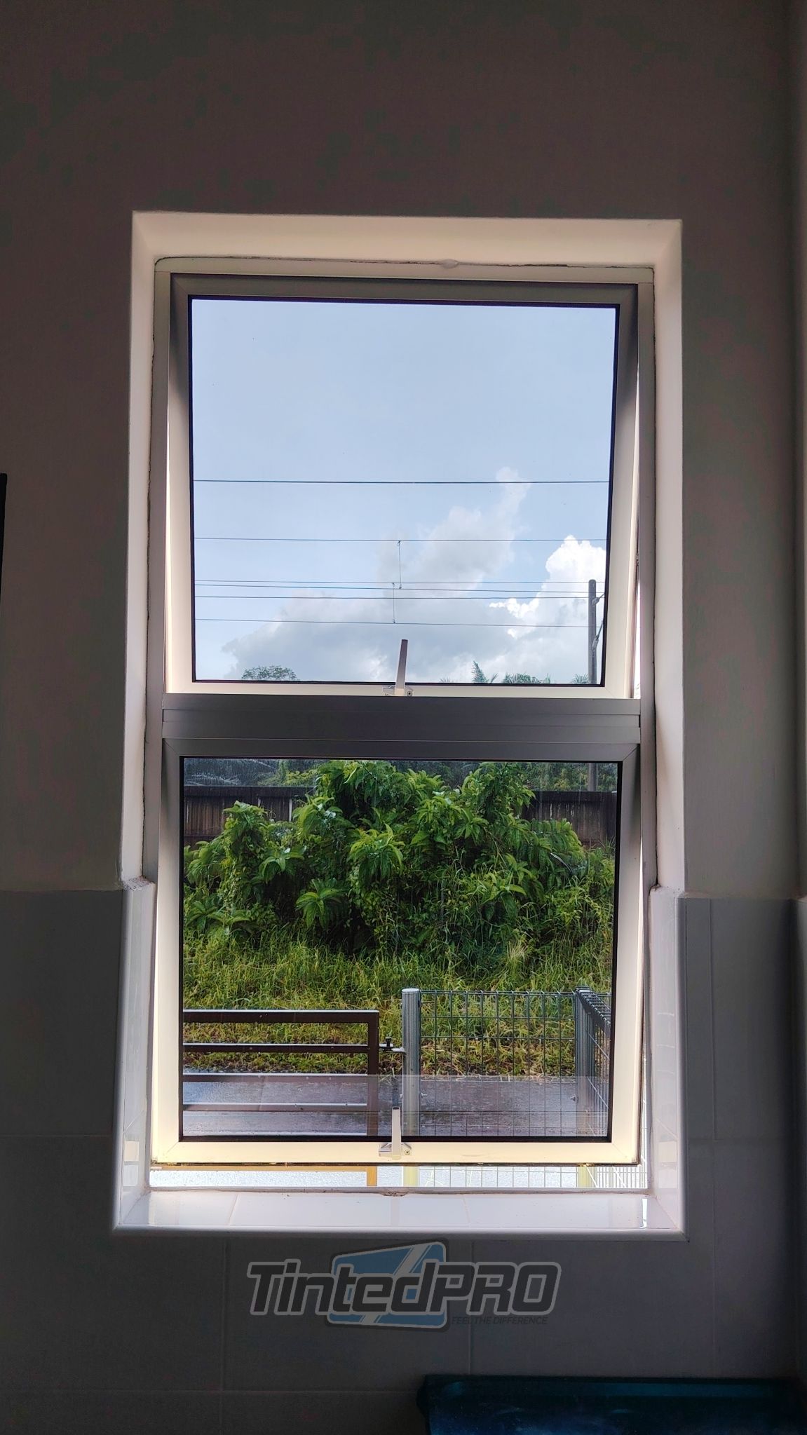 Pemasangan tinted rumah di Taman Damai Setia, Nibong Tebal, Pulau Pinang