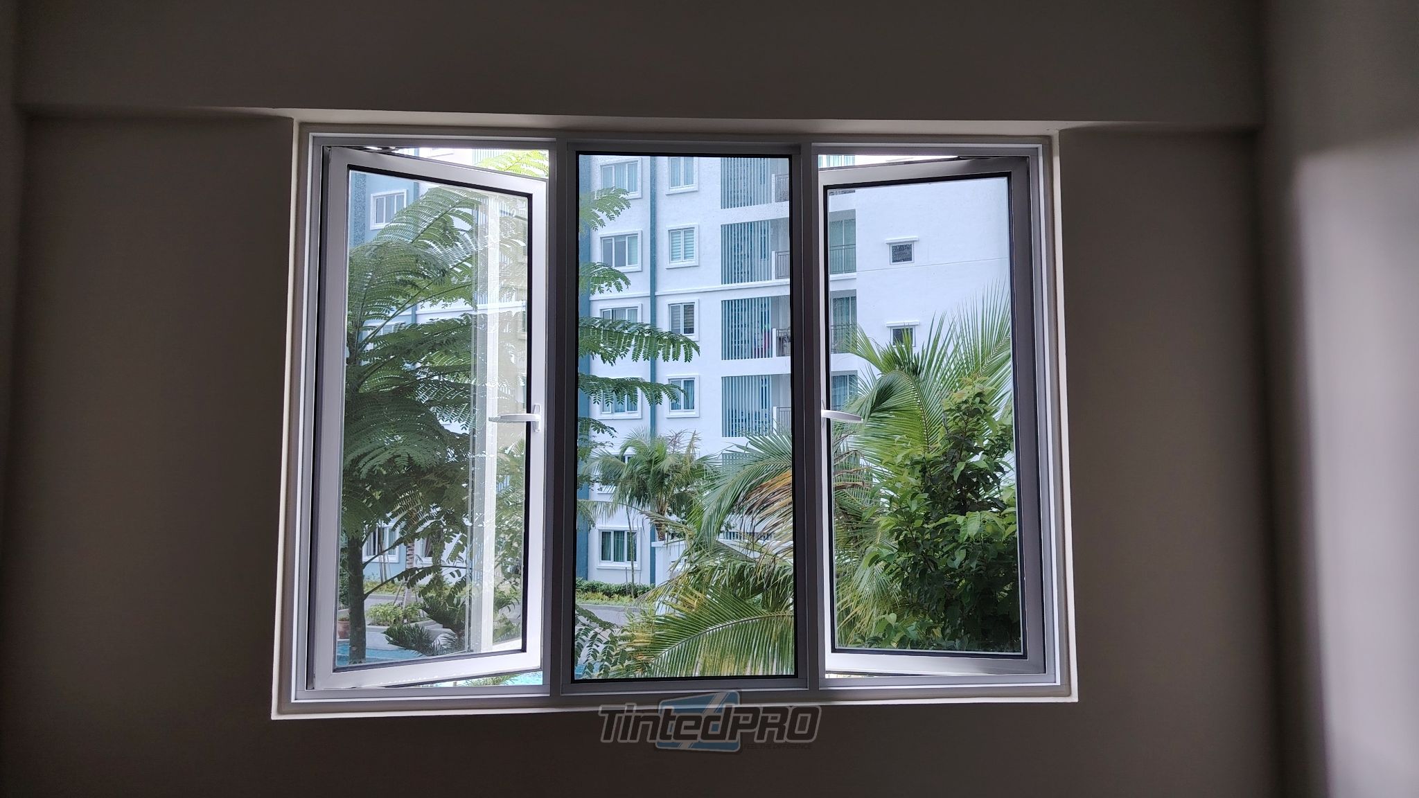 Pemasangan tinted rumah di Havana Beach Residences, Bayan Lepas, Pulau Pinang