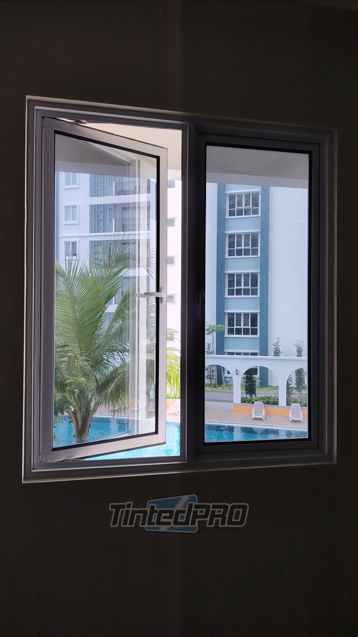 Pemasangan tinted rumah di Havana Beach Residences, Bayan Lepas, Pulau Pinang