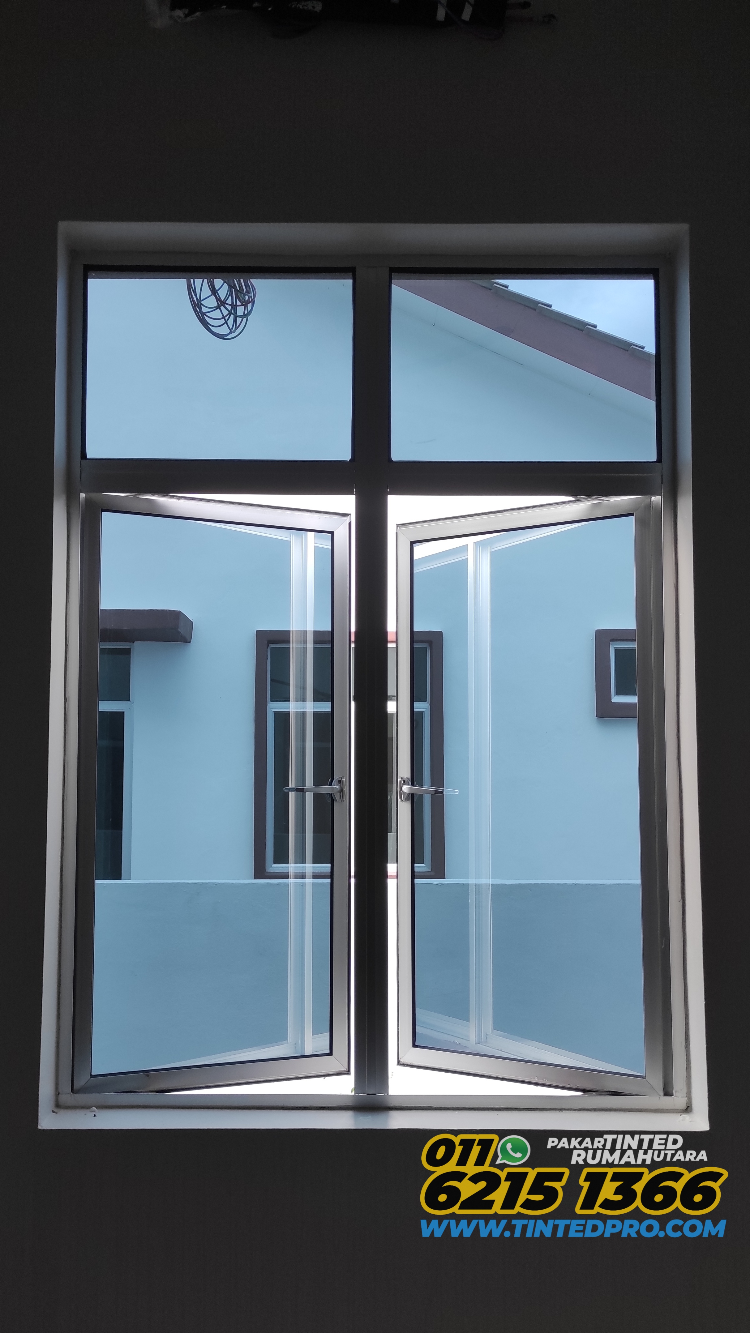 Pemasangan tinted rumah di Taman Jalai Jaya 2, Kepala Batas, Kedah