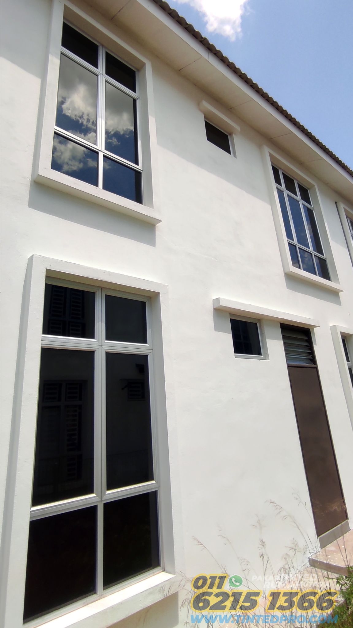 Pemasangan tinted rumah di Taman Kerian Putra, Parit Buntar, Perak
