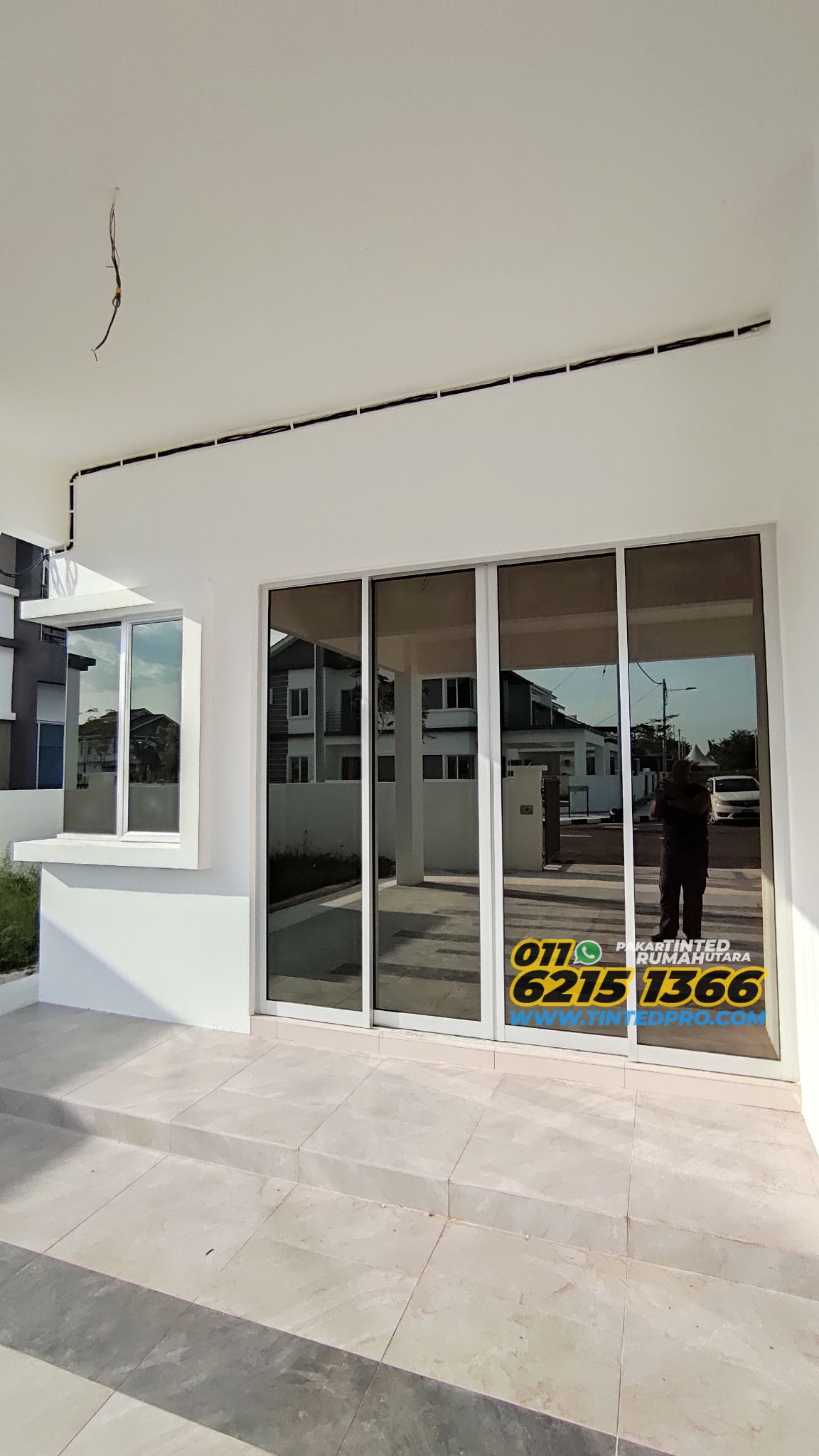 Tinted rumah Taman Kucai Indah 2, Lunas, Kedah