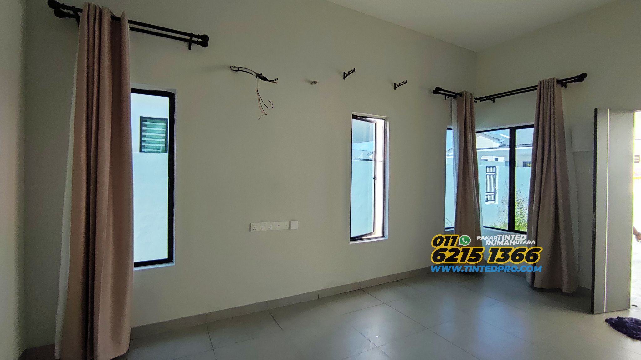 Tinted rumah Kulim Utama Fasa 2