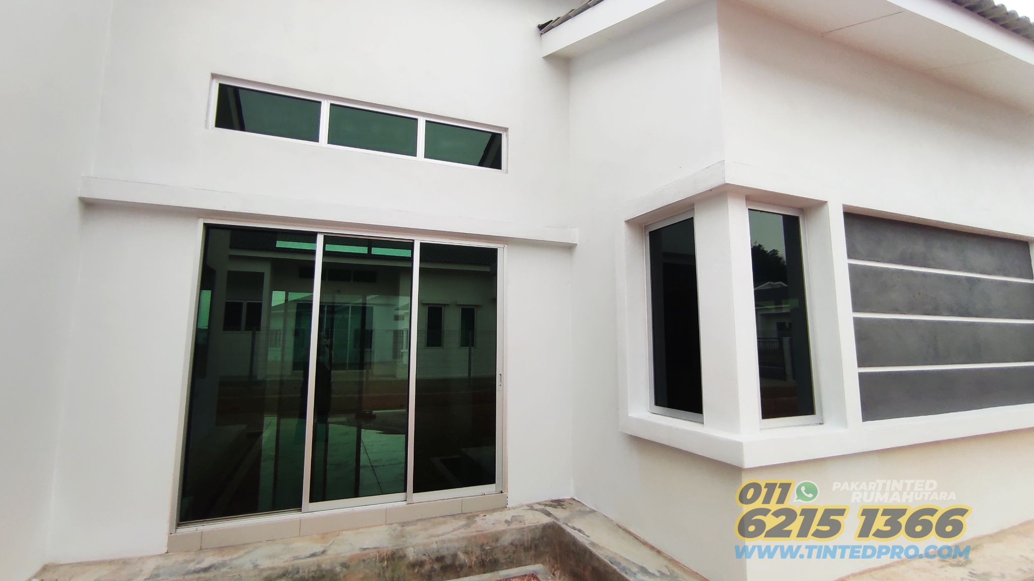Pemasangan tinted rumah di Ramlee Bukit Bintang, Sungai Petani, Kedah