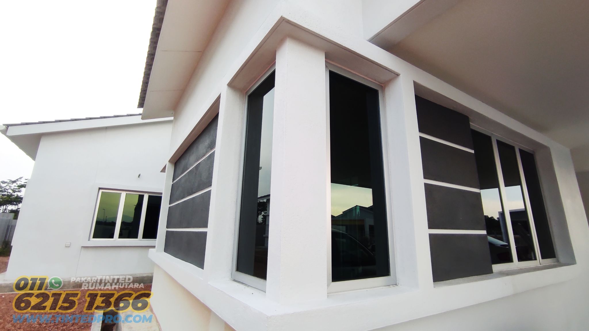 Pemasangan tinted rumah di Ramlee Bukit Bintang, Sungai Petani, Kedah