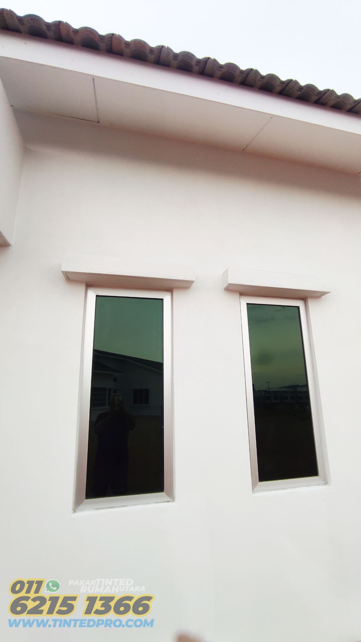 Pemasangan tinted rumah di Ramlee Bukit Bintang, Sungai Petani, Kedah