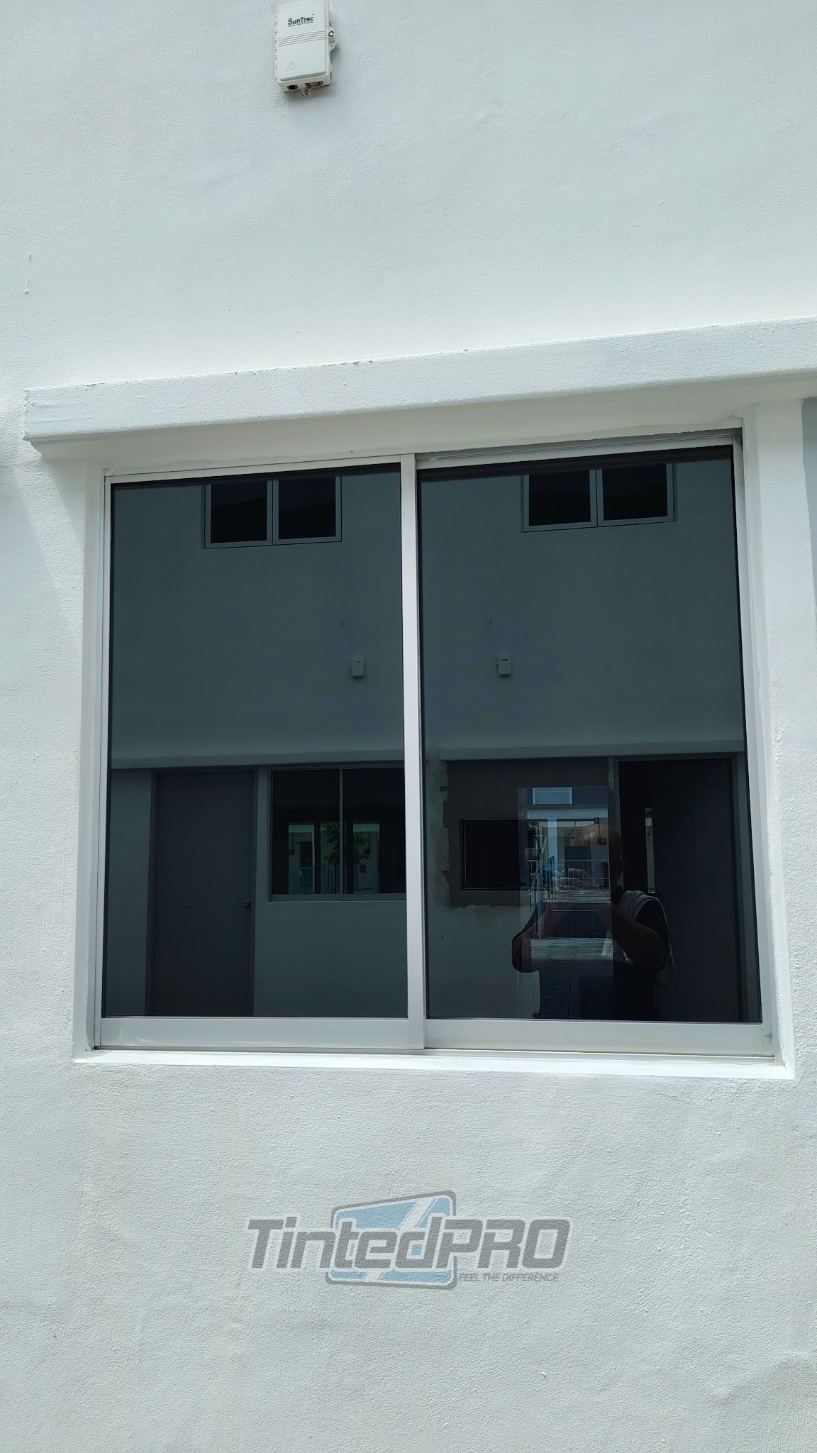 Pemasangan tinted rumah di Taman Sena Utama (Scientex), Sungai Dua, Pulau Pinang