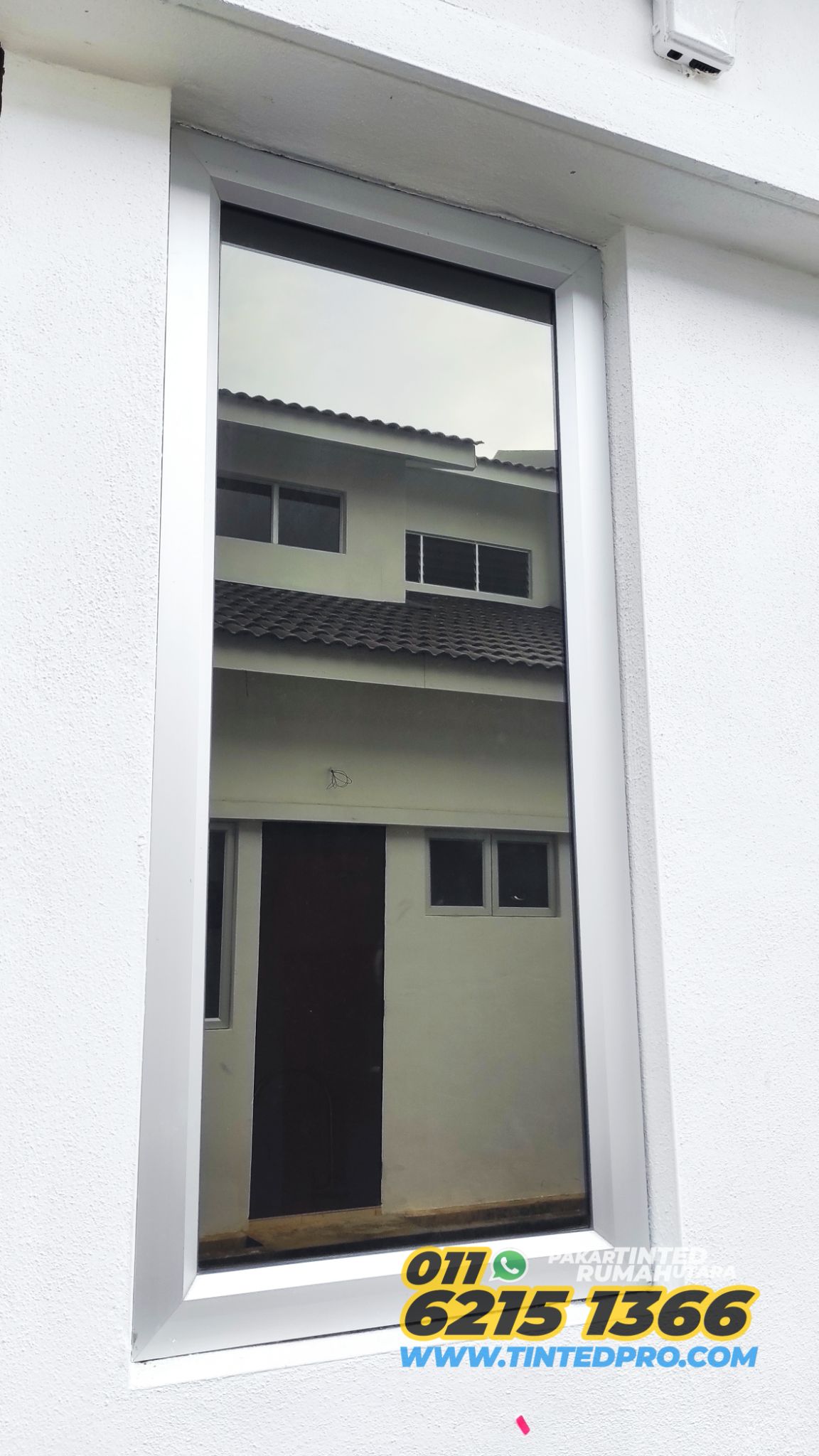 Pemasangan tinted rumah di Taman Seri Mutiara, Bandar Baharu, Kedah