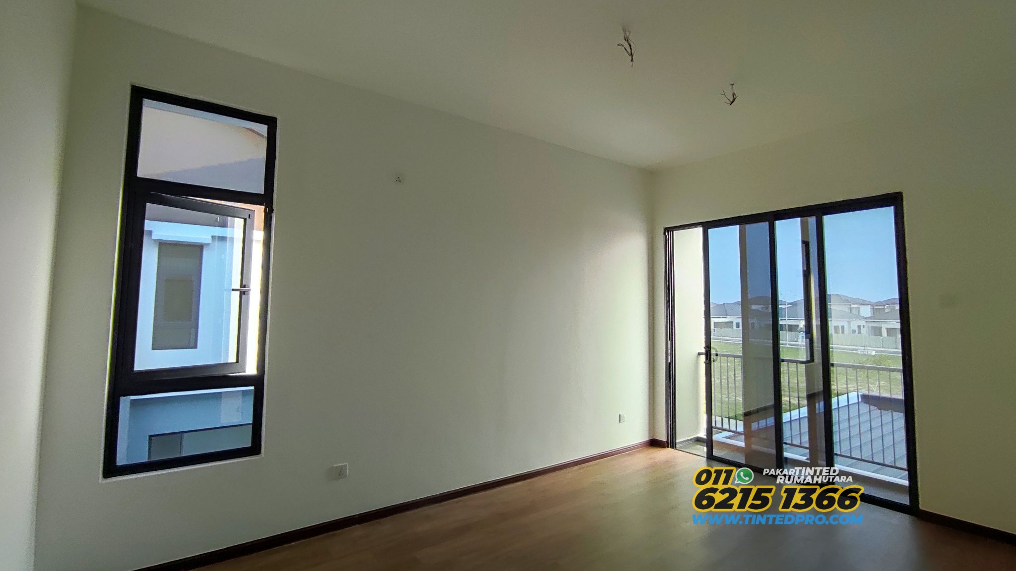 Tinted rumah Bertam Lakeview, Pulau Pinang